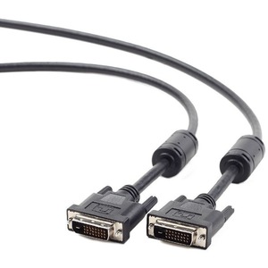 Кабель DVI - DVI Cablexpert CC-DVI2-BK-6 1.8m