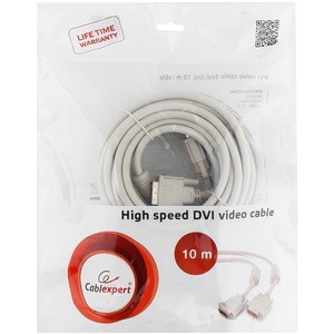 Кабель DVI - DVI Cablexpert CC-DVI2-10M 10.0m