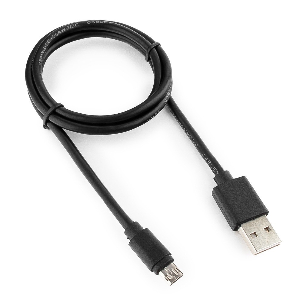 Кабель USB 2.0 Тип A - B micro Cablexpert CC-mUSBDS-1M 1.0m