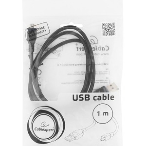 Кабель USB 2.0 Тип A - B micro Cablexpert CCP-mUSB2-AMBM-1M 1.0m