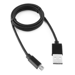 Кабель USB 2.0 Тип A - B micro Cablexpert CC-mUSB2bk1m 1.0m