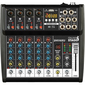 Аналоговый микшер ITALIAN STAGE 2MIX6XU