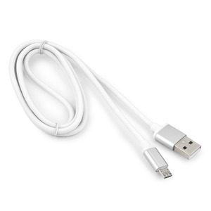 Кабель USB 2.0 Тип A - B micro Cablexpert CC-S-mUSB01W-1M 1.0m