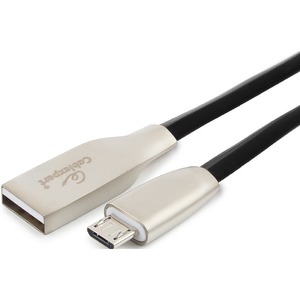 Кабель USB 2.0 Тип A - B micro Cablexpert CC-G-mUSB01Bk-1M 1.0m