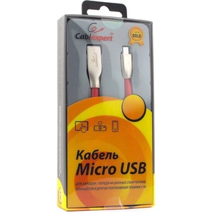Кабель USB 2.0 Тип A - B micro Cablexpert CC-G-mUSB01R-1M 1.0m