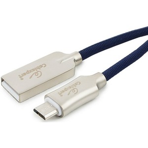 Кабель USB 2.0 Тип A - B micro Cablexpert CC-P-mUSB02Bl-1M 1.0m
