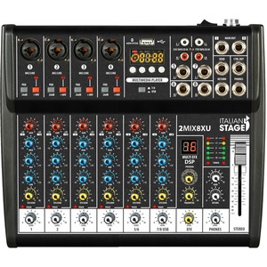 Аналоговый микшер ITALIAN STAGE 2MIX8XU