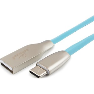 Кабель USB 3.1 Тип C - USB 2.0 Тип A Cablexpert CC-G-USBC01Bl-1M 1.0m