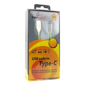Кабель USB 3.1 Тип C - USB 2.0 Тип A Cablexpert CC-G-USBC01Gn-1M 1.0m