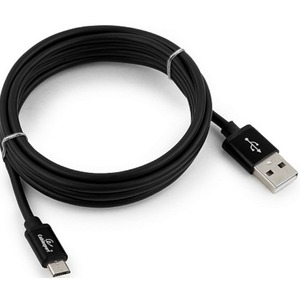 Кабель USB 2.0 Тип A - B micro Cablexpert CC-S-mUSB01Bk-1.8M 1.8m