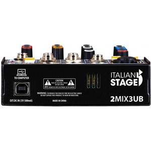 Аналоговый микшер ITALIAN STAGE 2MIX3UB