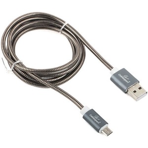 Кабель USB 2.0 Тип A - B micro Cablexpert CC-G-mUSB02Gy-1.8M 1.8m