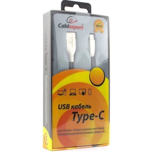 Кабель USB 3.1 Тип C - USB 2.0 Тип A Cablexpert CC-G-USBC01Bk-1.8M 1.8m