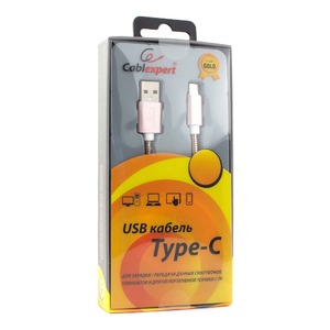 Кабель USB 3.1 Тип C - USB 2.0 Тип A Cablexpert CC-G-USBC02Cu-1.8M 1.8m