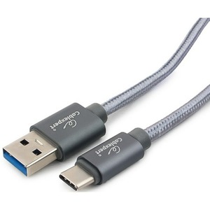 Кабель USB 3.1 Тип C - USB 3.0 Тип A Cablexpert CC-P-USBC03Gy-1.8M 1.8m