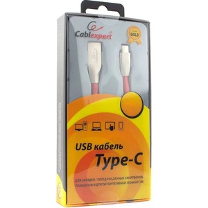 Кабель USB 3.1 Тип C - USB 2.0 Тип A Cablexpert CC-G-USBC01R-3M 3.0m