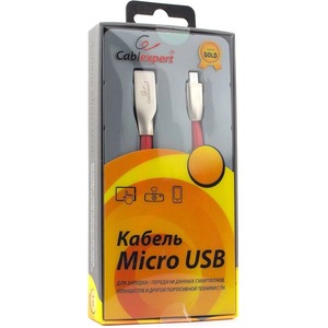 Кабель USB 2.0 Тип A - B micro Cablexpert CC-G-mUSB01R-3M 3.0m