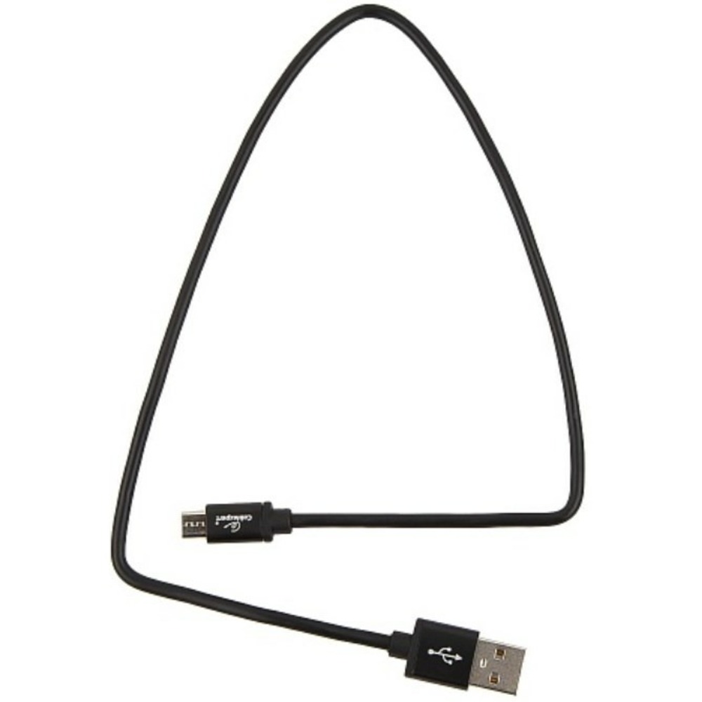 Кабель USB 2.0 Тип A - B micro Cablexpert CC-S-mUSB01Bk-0.5M 0.5m