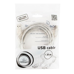 Удлинитель USB 2.0 Тип A - A Cablexpert CCF-USB2-AMAF-TR-6 1.8m