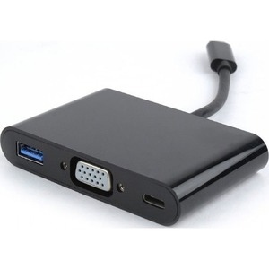 Переходник USB - VGA Cablexpert A-CM-VGA3in1-01