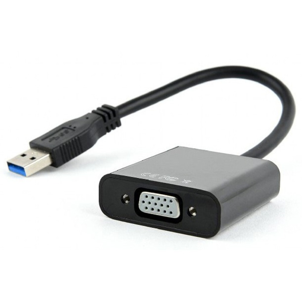 Переходник USB - VGA Cablexpert AB-U3M-VGAF-01