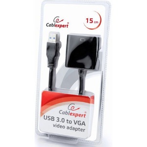 Переходник USB - VGA Cablexpert AB-U3M-VGAF-01