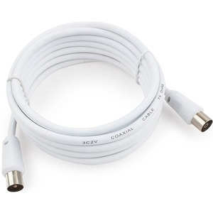 Антенный кабель готовый Cablexpert CCV-515-W-3M 3.0m