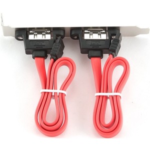 Планка в системный блок Cablexpert CCSATA2RECEPTACLE