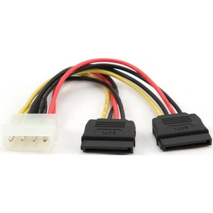 Кабель SATA Cablexpert CC-SATA-PSY-0.3M