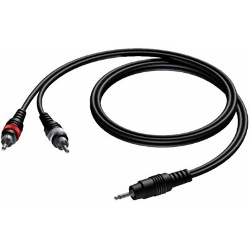 Кабель аудио 1xMini Jack - 2xRCA Procab CAB711/10 10.0m