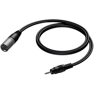 Кабель аудио 1xMini Jack - 1xXLR Procab CAB714S/3 3.0m