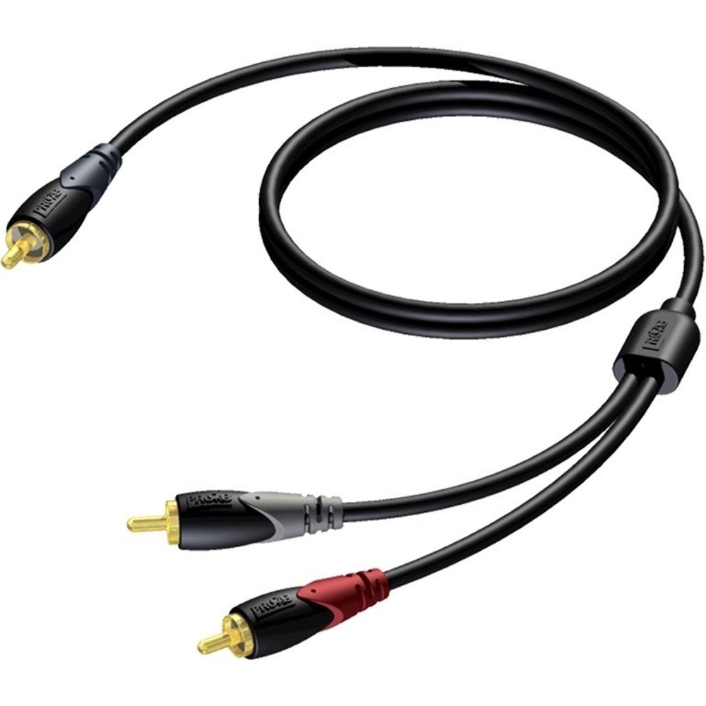 Кабель сабвуферный 1xRCA - 2xRCA Procab CLA725/1.5 1.5m