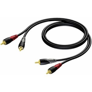 Кабель аудио 2xRCA - 2xRCA Procab CLA800/5 5.0m