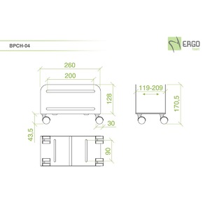 Кронштейн - На заказ ErgoFount BPCH-04