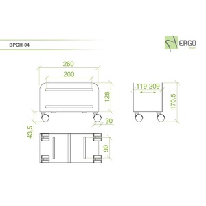 Кронштейн - На заказ ErgoFount BPCH-04