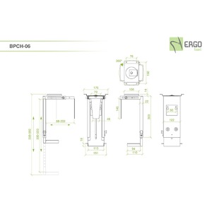 Кронштейн - На заказ ErgoFount BPCH-06