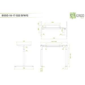 Кронштейн - На заказ ErgoFount BSSD-10-17/S22 B