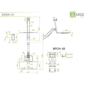 Кронштейн - На заказ ErgoFount BSSW-01