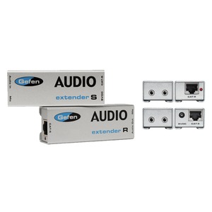 Передача по витой паре DVI, данные (RS-232) и аудио Gefen EXT-AUD-1000