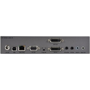 Передача по витой паре DVI, данные (RS-232) и аудио Gefen EXT-DVIKA-LANS-TX