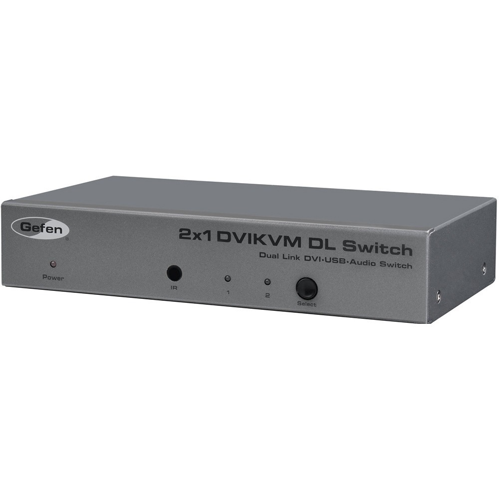 Коммутатор KVM (DVI, USB и аудио) Gefen EXT-DVIKVM-241DL