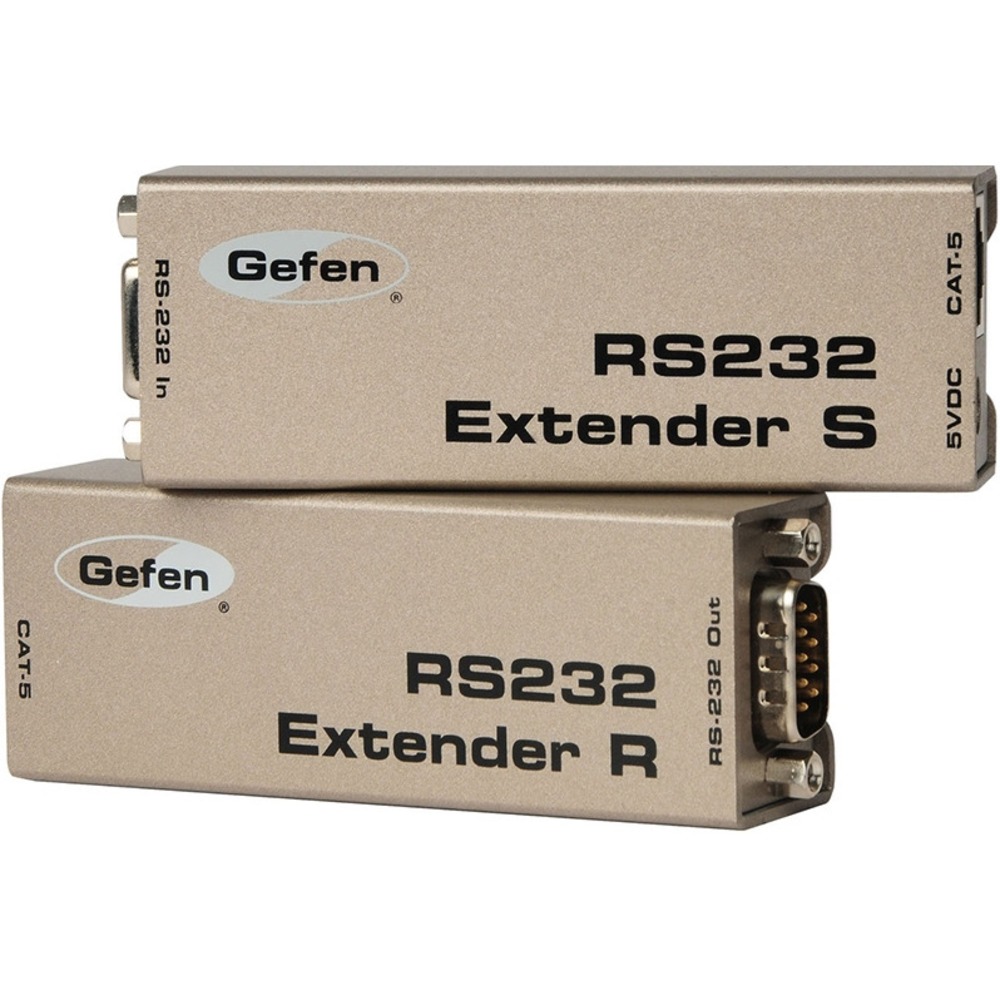 Передача по витой паре DVI, данные (RS-232) и аудио Gefen EXT-RS232