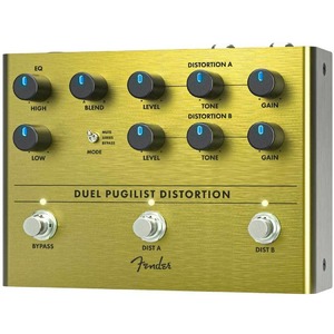 Гитарная педаль эффектов/ примочка Fender DUEL PUGILIST DISTORTION