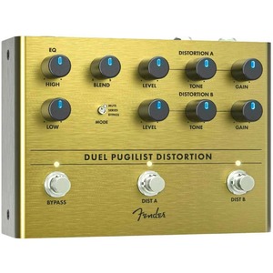 Гитарная педаль эффектов/ примочка Fender DUEL PUGILIST DISTORTION