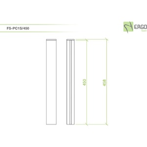 Кронштейн - На заказ ErgoFount FS-PC1S/450