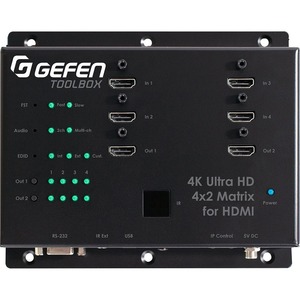 Матричный коммутатор HDMI Gefen GTB-HD4K2K-442-BLK