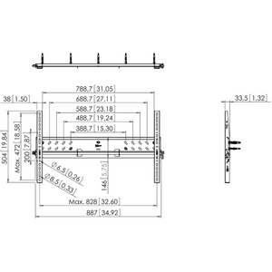 Кронштейн фиксированный Vogels PFW 5005