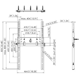 Кронштейн фиксированный Vogels PFW 5015
