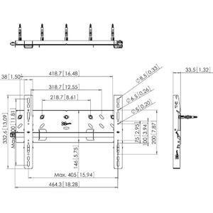 Кронштейн фиксированный Vogels PFW 5205