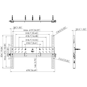 Кронштейн фиксированный Vogels PFW 5305